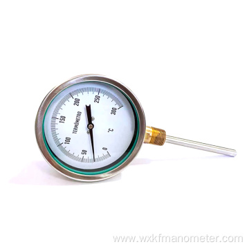 gauge stainless steel bimetallic thermometer gauges